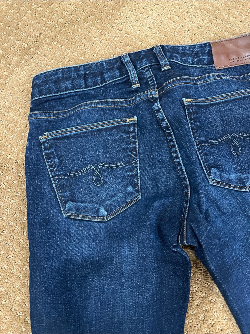 Lucky Brand Dark Indigo Bootcut Jeans